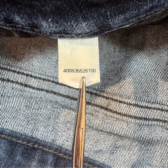 Jennifer Lopez Dark Indigo Bootcut Jeans, 18W, Midrise, Spandex, EUC - Picture 10 of 11